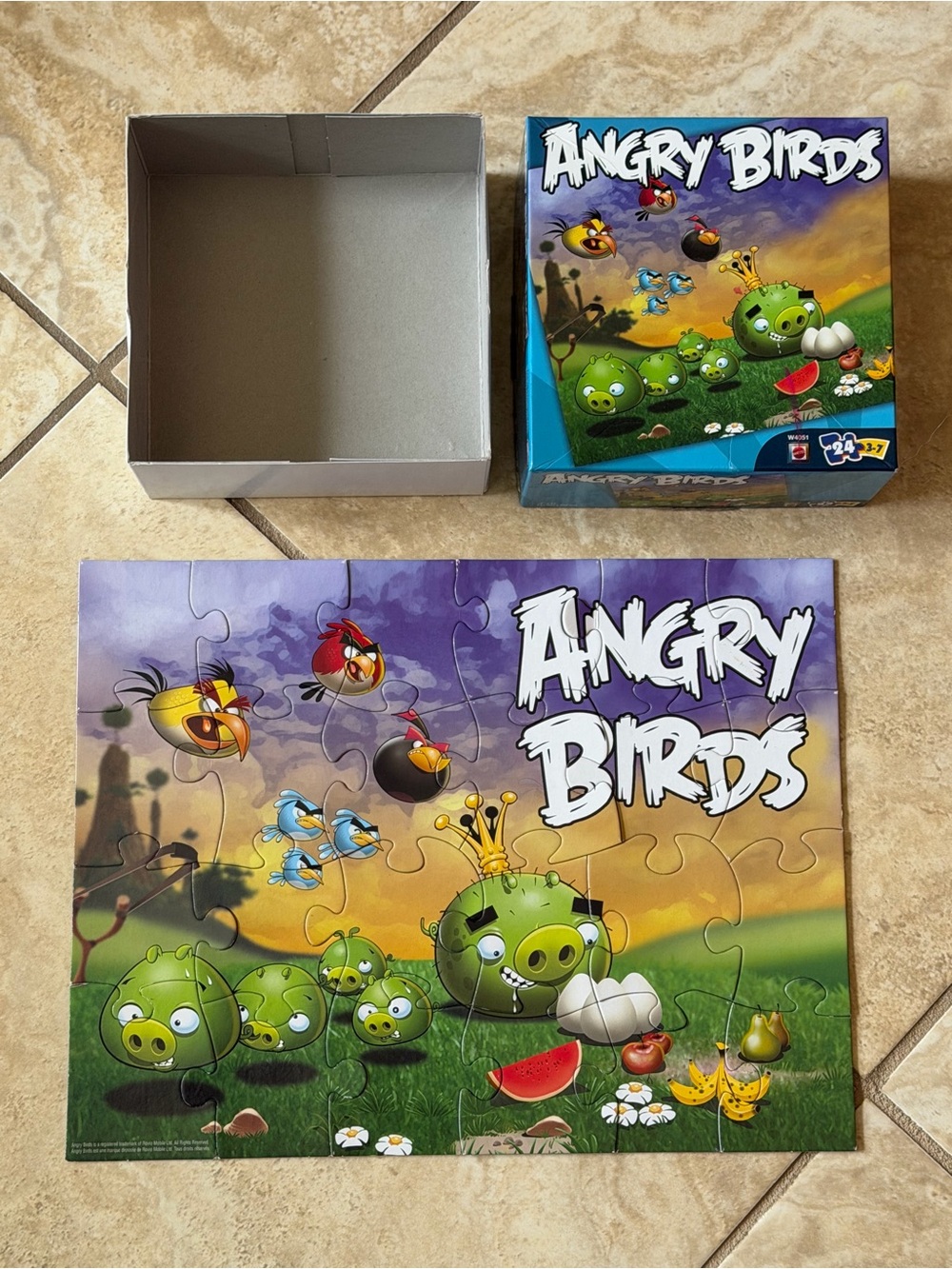 Angry birds- Kids Puzzle Boxed Set - Multi-Color
